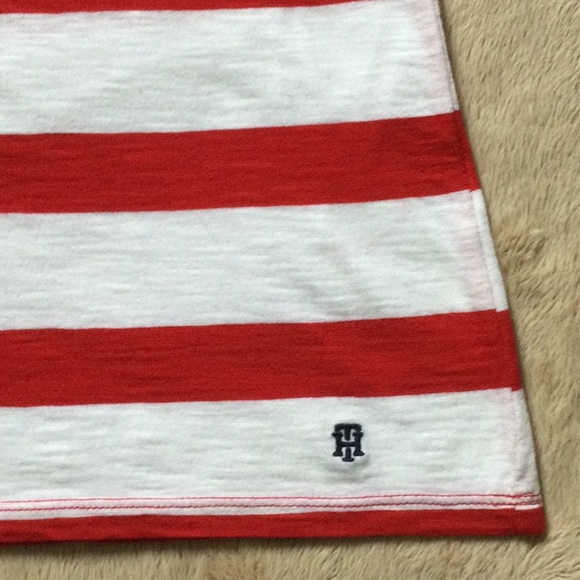 Sweet Tommy Hilfiger Candy Striped, Pocket Tee - Picture 6 of 6